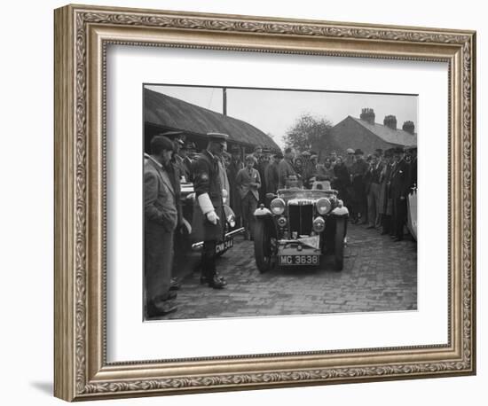 MG PA of AC Sears at the RAC Rally, 1939-Bill Brunell-Framed Premium Photographic Print