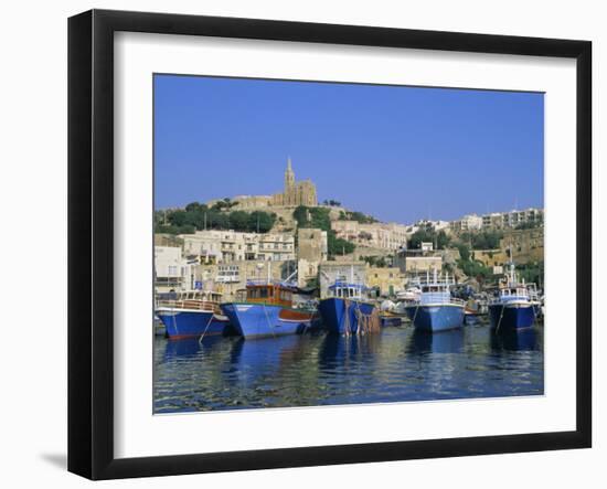 Mgarr Harbour, Gozo, Malta, Mediterranean, Europe-Hans Peter Merten-Framed Photographic Print