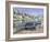 Mgb by a French Canal-Clive Metcalfe-Framed Giclee Print