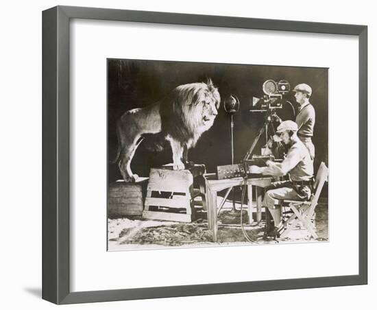 Mgm Lion-null-Framed Photographic Print