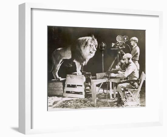 Mgm Lion-null-Framed Photographic Print