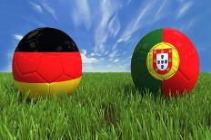 Germany-Portugal-mhristov-Art Print