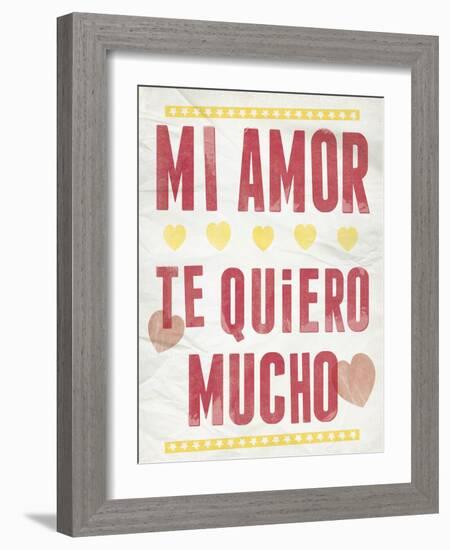 Mi Amor-Clara Wells-Framed Giclee Print