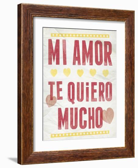 Mi Amor-Clara Wells-Framed Giclee Print