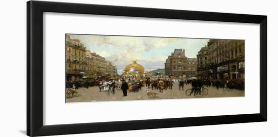 Mi-carême à Paris-Luigi Loir-Framed Giclee Print