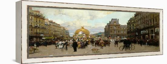 Mi-carême à Paris-Luigi Loir-Framed Premier Image Canvas