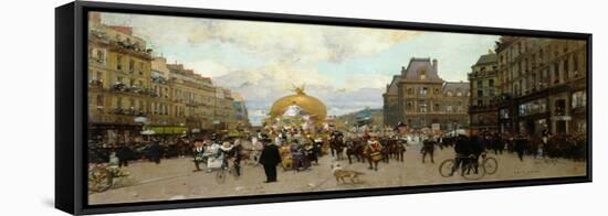 Mi-carême à Paris-Luigi Loir-Framed Premier Image Canvas