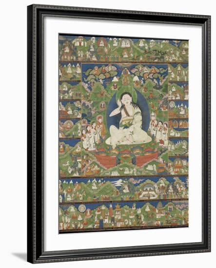 Mi-la ras-pa (1040-1123) (Milarepa)-null-Framed Giclee Print