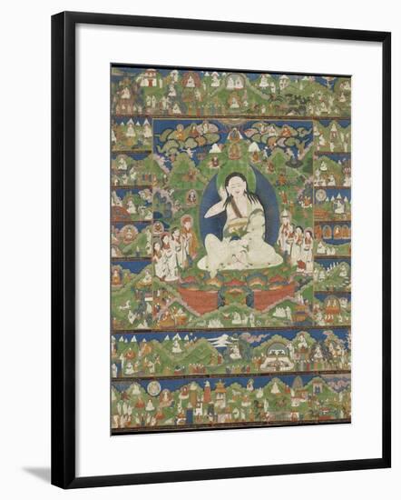 Mi-la ras-pa (1040-1123) (Milarepa)-null-Framed Giclee Print