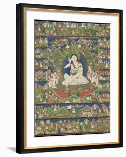 Mi-la ras-pa (1040-1123) (Milarepa)-null-Framed Giclee Print