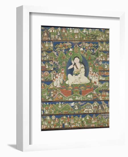 Mi-la ras-pa (1040-1123) (Milarepa)-null-Framed Giclee Print