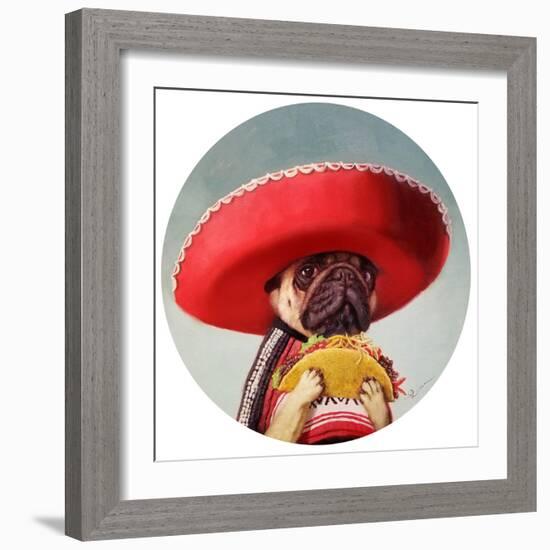 Mi Taco Mi Amigo-Lucia Heffernan-Framed Art Print