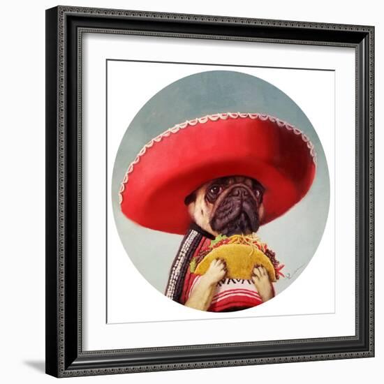 Mi Taco Mi Amigo-Lucia Heffernan-Framed Art Print