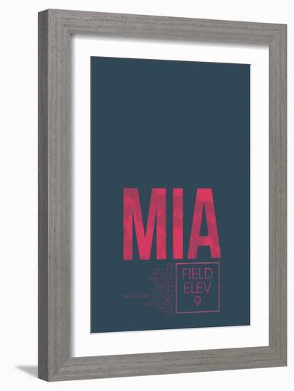 MIA ATC-08 Left-Framed Giclee Print