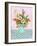 Mia Daisy Flowers Botanical-Blenda Tyvoll-Framed Art Print