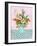 Mia Daisy Flowers Botanical-Blenda Tyvoll-Framed Art Print