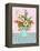 Mia Daisy Flowers Botanical-Blenda Tyvoll-Framed Stretched Canvas