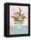 Mia Daisy Flowers Botanical-Blenda Tyvoll-Framed Stretched Canvas