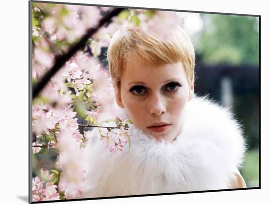 Mia Farrow-null-Mounted Photo