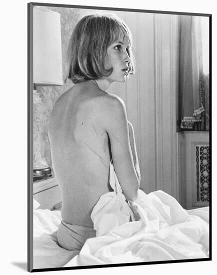 Mia Farrow-null-Mounted Photo