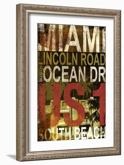 Miami 2-Cory Steffen-Framed Giclee Print