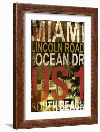 Miami 2-Cory Steffen-Framed Giclee Print