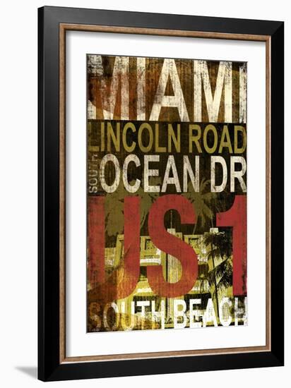 Miami 2-Cory Steffen-Framed Giclee Print