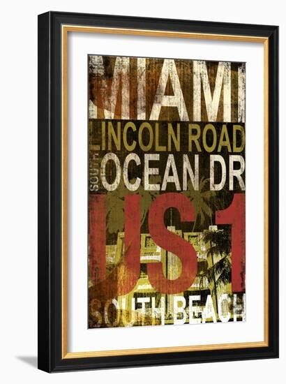 Miami 2-Cory Steffen-Framed Giclee Print