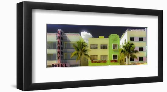 Miami Art Deco II-Richard James-Framed Art Print
