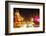 Miami Beach Florida Colorful Night Summer Scene-Fotomak-Framed Photographic Print