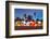 Miami Beach Florida Hotels And Restaurants At Sunset-Fotomak-Framed Photographic Print