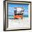 Miami Beach I-Richard Silver-Framed Art Print