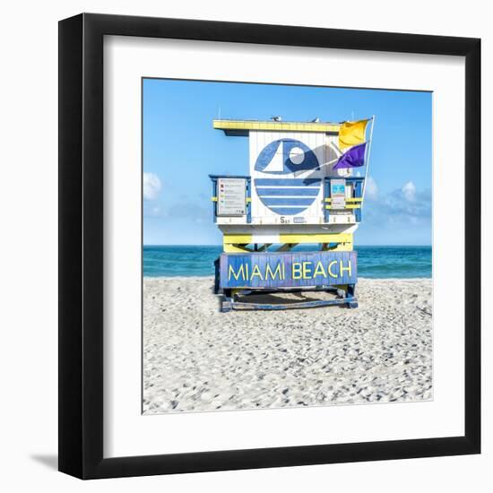 Miami Beach II-Richard Silver-Framed Art Print