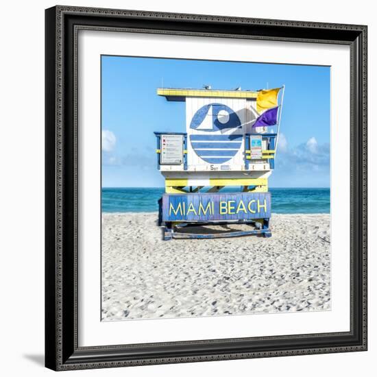 Miami Beach II-Richard Silver-Framed Art Print