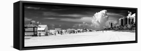 Miami Beach Landscape - South Beach - Miami - Florida-Philippe Hugonnard-Framed Premier Image Canvas