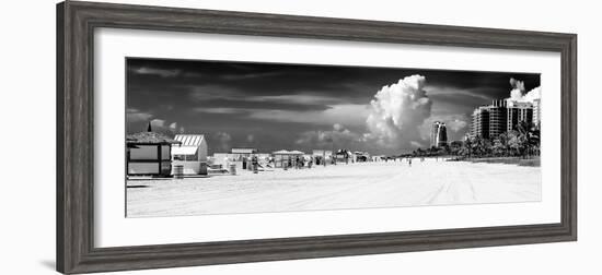 Miami Beach Landscape - South Beach - Miami - Florida-Philippe Hugonnard-Framed Photographic Print