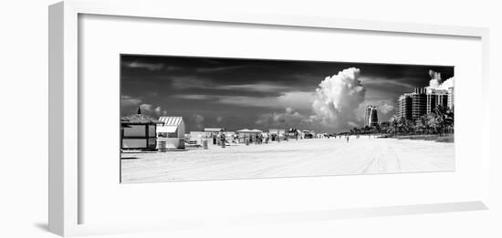 Miami Beach Landscape - South Beach - Miami - Florida-Philippe Hugonnard-Framed Photographic Print