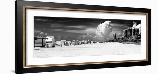 Miami Beach Landscape - South Beach - Miami - Florida-Philippe Hugonnard-Framed Photographic Print