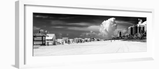 Miami Beach Landscape - South Beach - Miami - Florida-Philippe Hugonnard-Framed Photographic Print