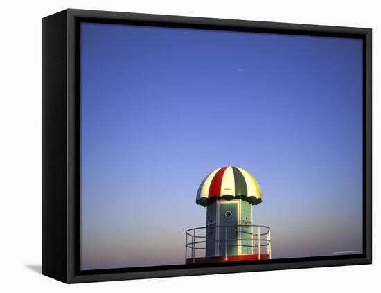 Miami Beach Tower, South Beach, Miami, Florida, USA-Robin Hill-Framed Premier Image Canvas