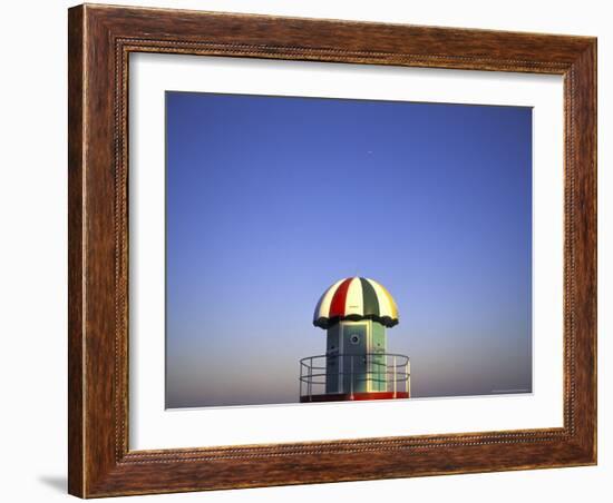 Miami Beach Tower, South Beach, Miami, Florida, USA-Robin Hill-Framed Photographic Print