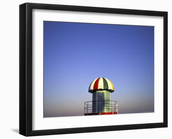 Miami Beach Tower, South Beach, Miami, Florida, USA-Robin Hill-Framed Photographic Print