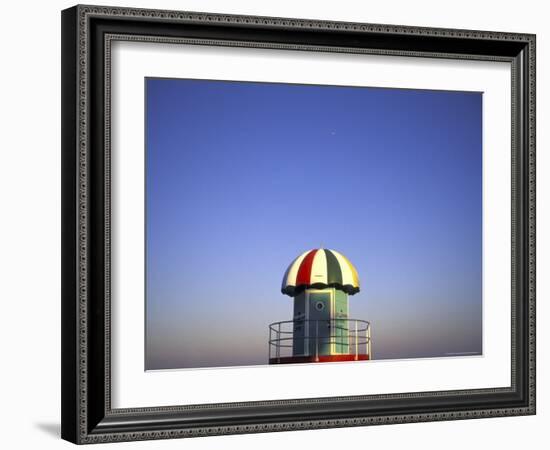 Miami Beach Tower, South Beach, Miami, Florida, USA-Robin Hill-Framed Photographic Print