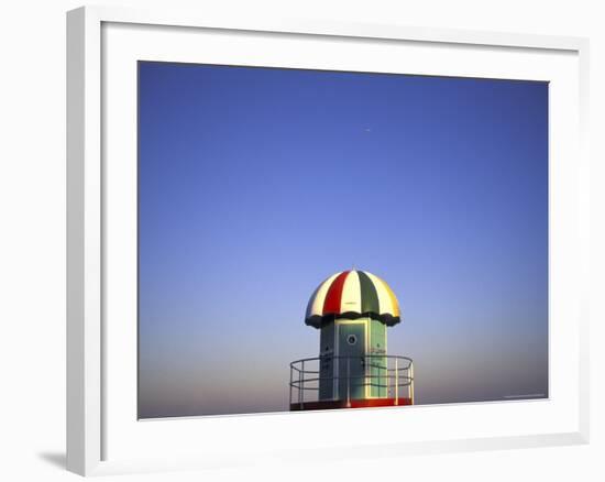 Miami Beach Tower, South Beach, Miami, Florida, USA-Robin Hill-Framed Photographic Print