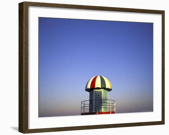 Miami Beach Tower, South Beach, Miami, Florida, USA-Robin Hill-Framed Photographic Print