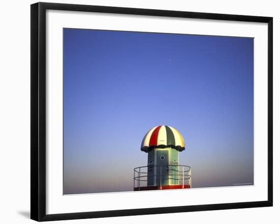 Miami Beach Tower, South Beach, Miami, Florida, USA-Robin Hill-Framed Photographic Print