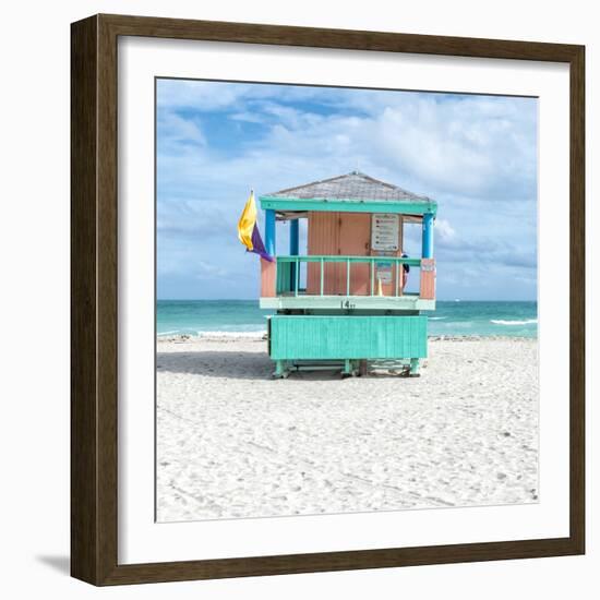 Miami Beach VI-Richard Silver-Framed Art Print