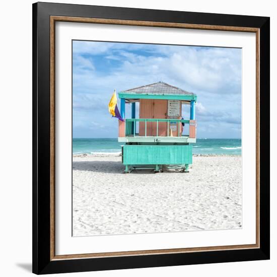 Miami Beach VI-Richard Silver-Framed Art Print