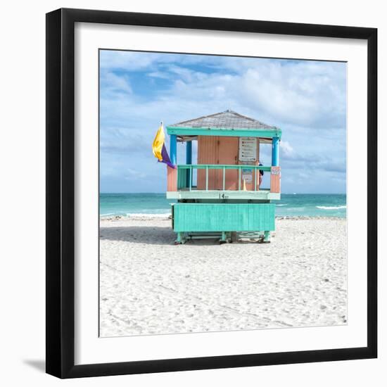 Miami Beach VI-Richard Silver-Framed Art Print