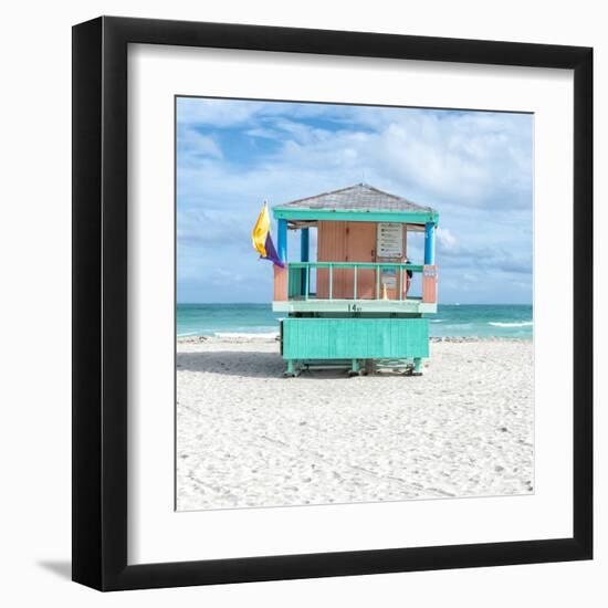 Miami Beach VI-Richard Silver-Framed Art Print